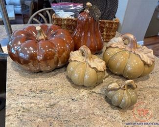 Ceramic Pumpkins