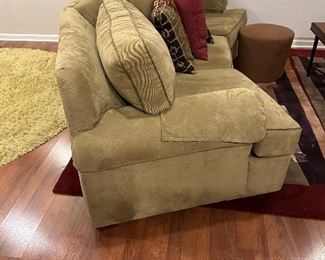 Curved Sofa by SMITH BROTHERS