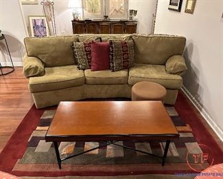 Curved Sofa by SMITH BROTHERS