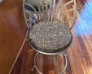 SHAVER-HOWARD Metal Barstools