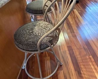 SHAVER-HOWARD Metal Barstools