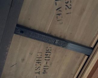 Vintage Mahogany Silver Chest with Inlay