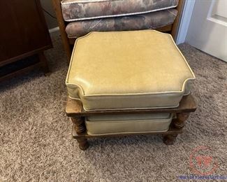 Vintage Ethan Allen Stacking Footrests