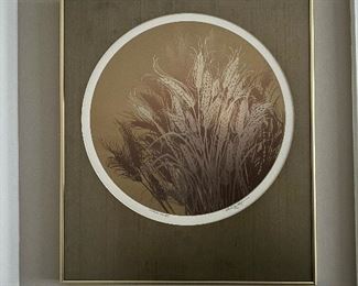 Signed Art "Winter Wheat"