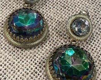 Schiaparelli Costume Jewelry Earrings