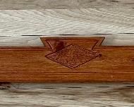 Solid Wood Southwestern Style Rug Or Blanket Wall Hanger