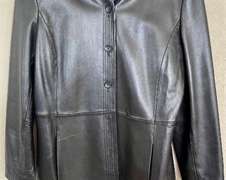 Casual Corner Ladies XL Leather Jacket