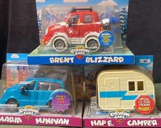 Chevron Collectible Cars And Trailer