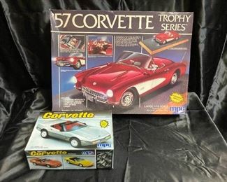MPC 57 Corvette Trophy Series And Corvette Roadster