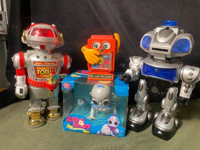 New Bright Toby Robot, Baby Robot More