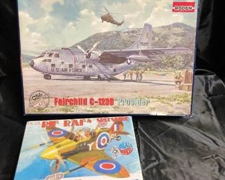 Roden Fairchild C123B Provider And Revell Old School Rif Raf And His Spitfire,unopened