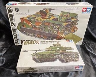Tamiya US Tanks Models