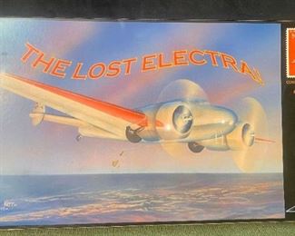 The Lost Electra Amelia Earhart Plane Model