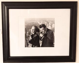 Original 1950's HOWARD ZIEFF silver gel photo, possibly Chesterfield Cigarettes 