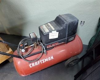Craftsman Air Compressor $75 - Runs and Holds Air but not overnight 