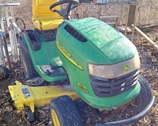 John Deere G110 Parts Only - Unknown Problems- No Key