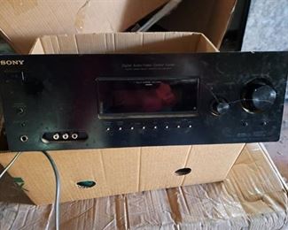 (2) Sony Digital Control Center and Reciever