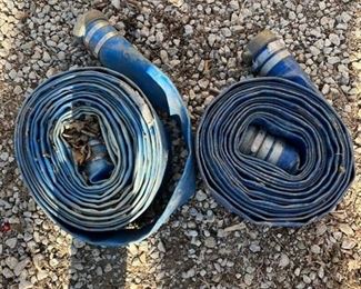Lot of 2 Industrial Size Water Hose