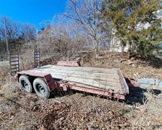 1984 Redi Haul TRL Red Trailer