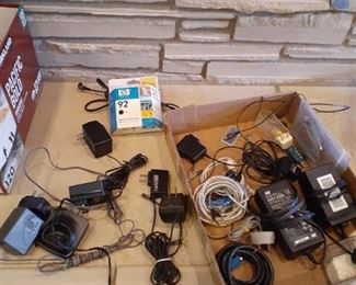 Miscellaneous cords and other items