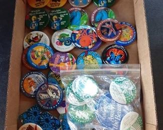 Various River Festival buttons