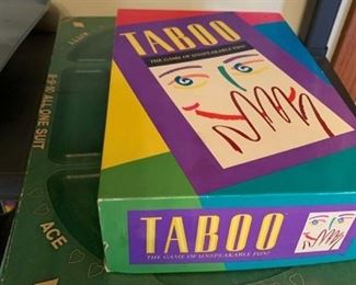 Tripoley and Taboo games