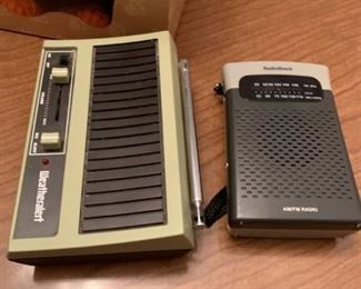 Weather radio and Radio Shack radio