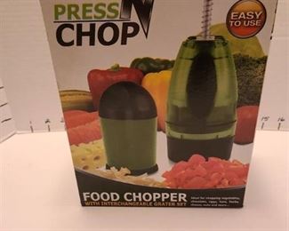 Press and Chop food chopper