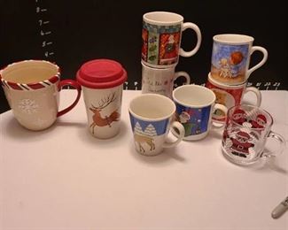 Longaberger holiday mugs and others