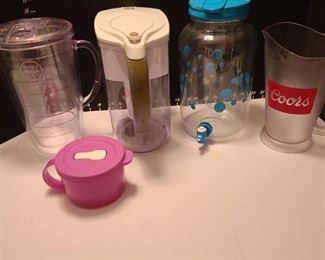Brita pitcher and other plastic pitchers