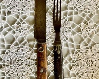 Civil War cutlery 