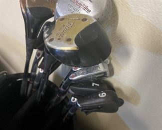 Left handed golf clubs