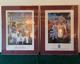 George Rodrigue signed and numbered Fair posters….so bright and pretty!!