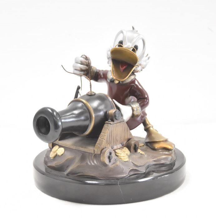Carl Barks Scrooge McDuck Bronze 