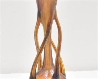 LOT 48 1  Art Glass Vase