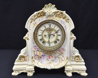 Royal Bonn Mantle Clock 