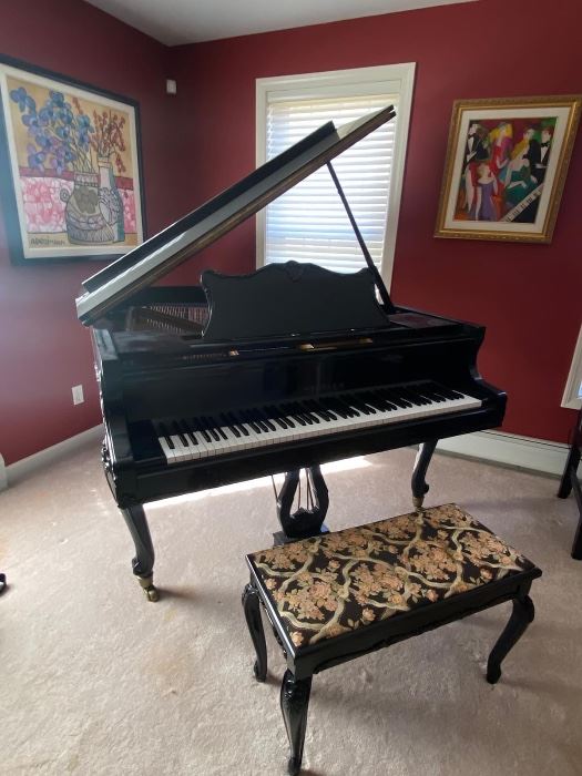 Stegler Baby Grand Piano 