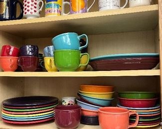 Fiesta ware dishes- sold individually 