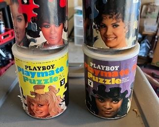 Vintage playmate puzzles new and unopened 