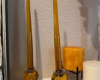 Mid century candlesticks 