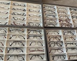 Vintage Brahe eye glass frames 