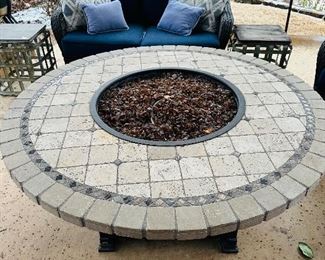 Outdoor fire pit by OW Lee