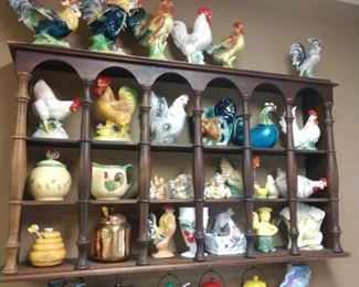 shelf and contents will be for sale