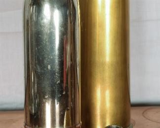 Fac-simileof a shrapnell shell cocktail shaker by Gorham.