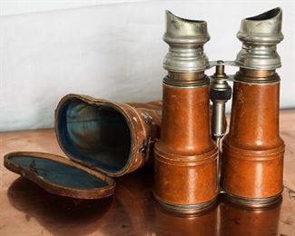 Vintage French binoculars.
