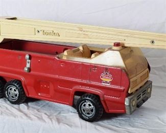 Tonka fire truck.