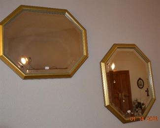 Nice beveled mirrors