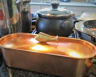 Copper Fish Steamer