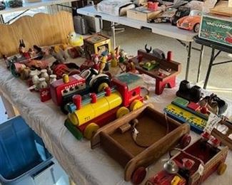 Vintage Playskool and Fisher Price Toys