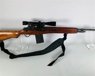 Springfield Armory US 7.62mm Rifle with Redfield Scope and Magazine